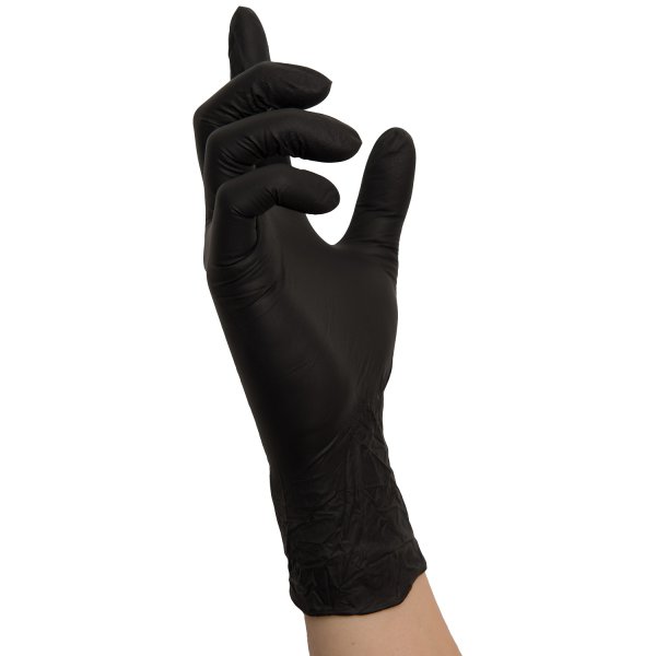 NITRAS BIG BLACK WAVE Nitril-Einmalhandschuhe 200Stk Gr. XL