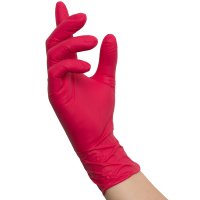 NITRAS RED WAVE Nitril- Einmalhandschuhe 100Stk Gr. M