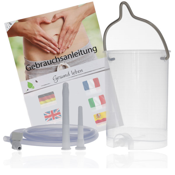 Horn Medical Einlaufbecher mit Irrigator-Set