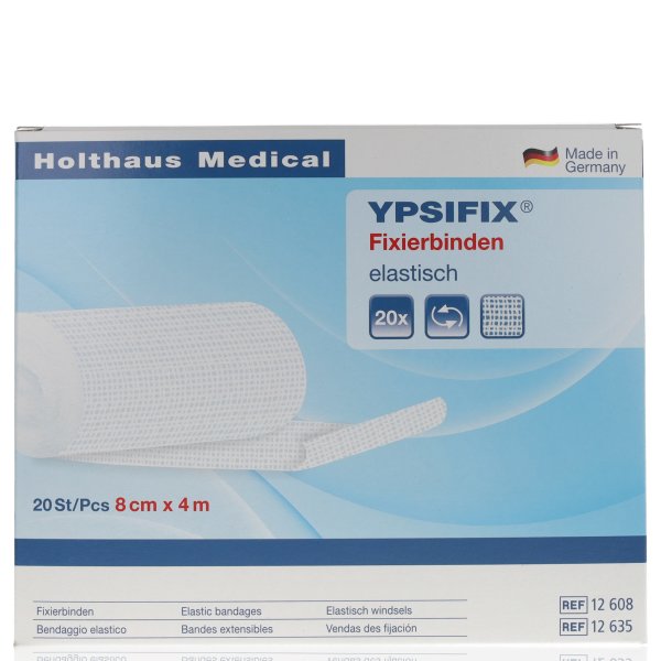 Ypsifix Fixierbinden 8cm x 4m 20Stk