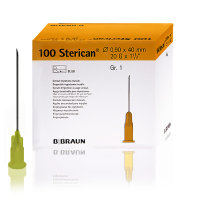 Sterican Kanülen Gr. 1 gelb 100Stk