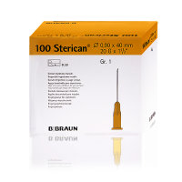 Sterican Kanülen Gr. 1 gelb 100Stk