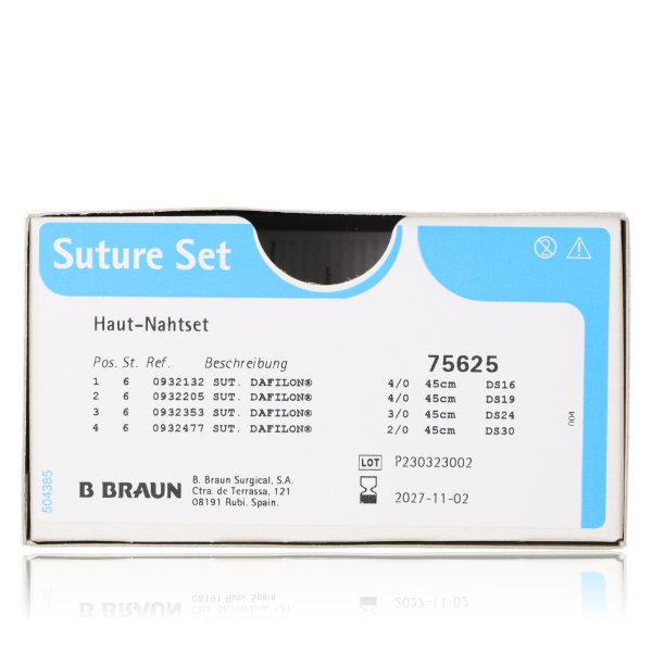 B. Braun Suture Haut-Nahtset