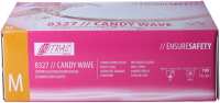 NITRAS CANDY WAVE Nitril-Einmalhandschuhe 100Stk Gr. M