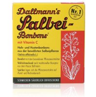 Dallmanns Salbei Bonbons mit Vitamin C 20 Stück