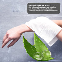 NITRAS CLEAN CARE 8 Waschhandschuhe 23 x 14cm