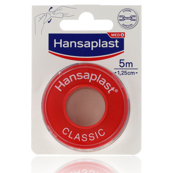 Hansaplast Classic Fixierpflaster-Rolle 1,25cm x 5m