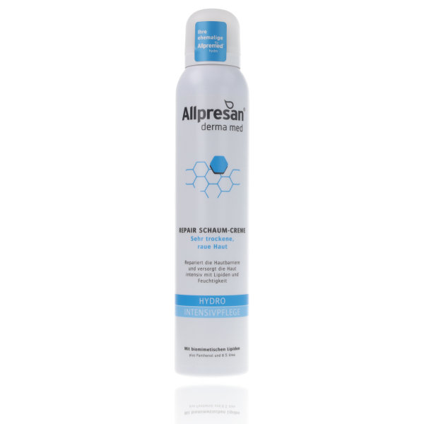 Allpresan derma med Repair Schaum-Creme HYDRO Intensivpflege 200ml