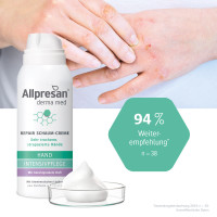 Allpresan derma med Repair Schaum-Creme HAND Intensivpflege beruhigender Duft 100ml